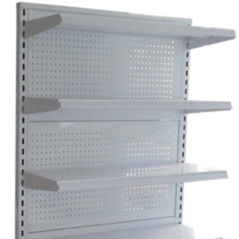 Gondolas para ferreterias de ESPALDAR EN LAMINA MICROPERFORADA Estanterias Medellin