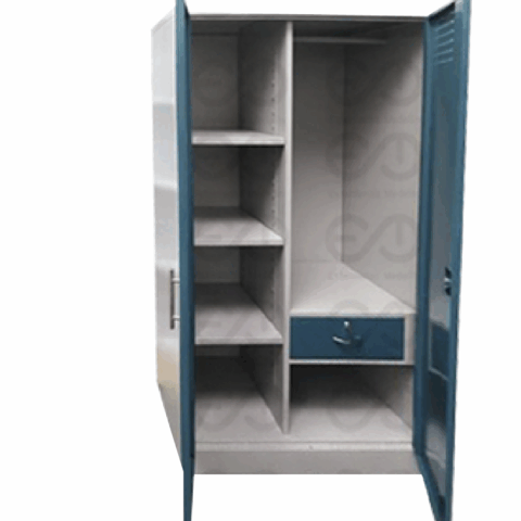 bibliotecas en lamina metálica