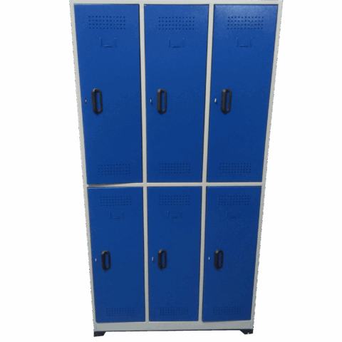 Locker industrial ventilado en Medellín.