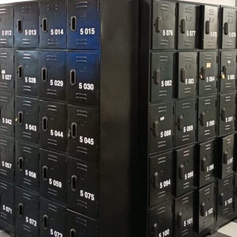 Casilleros Escolares color negro para Colegios en Medellín