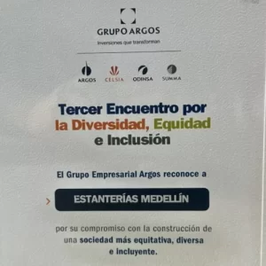 Reconocimiento Argos Estanterías Medellín