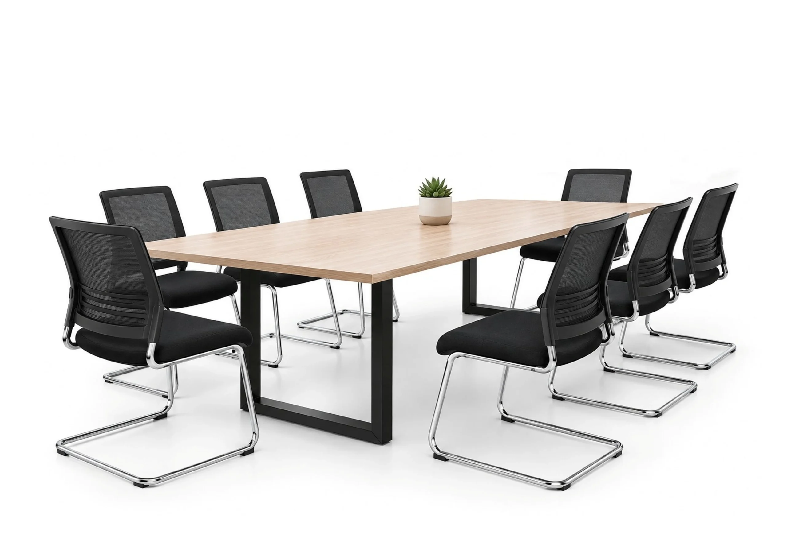 Mesa de reuniones 8 puestos rectangular OMEGA